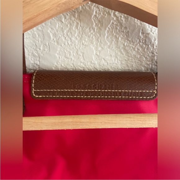 Longchamp Pink Tote with Leather Handles - Picture 4 of 10